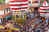 Brahmarathotsava of Sri Venkatramana Temple, Carstreet held with grandeur